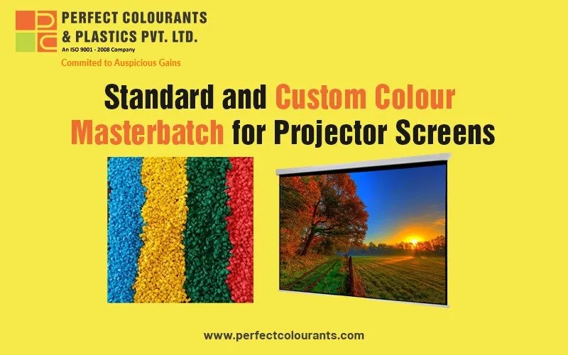 Standard and Custom Colour Masterbatch for Projector Screens