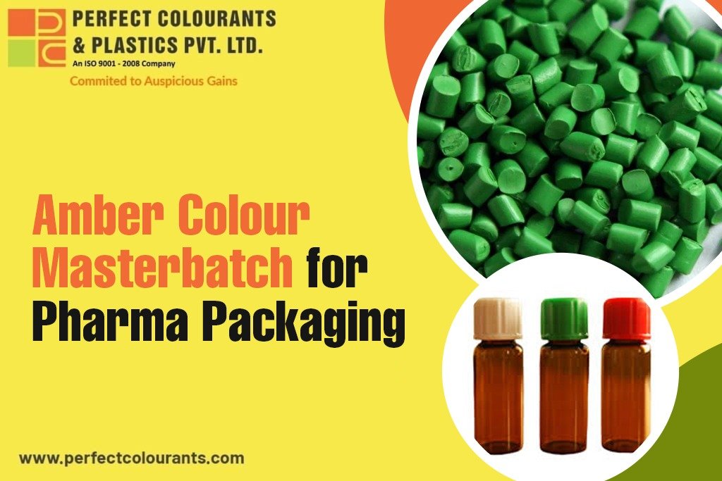 Amber Colour Masterbatch for Pharma Packaging