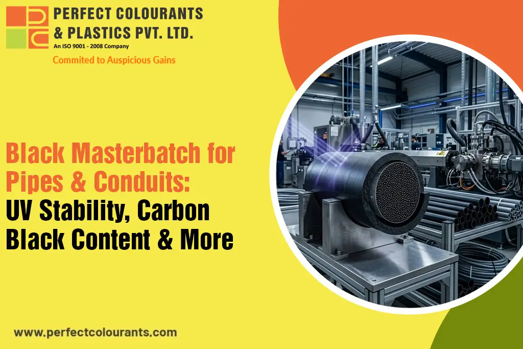 Black Masterbatch for Pipes & Conduits: UV Stability, Carbon Black Content & More