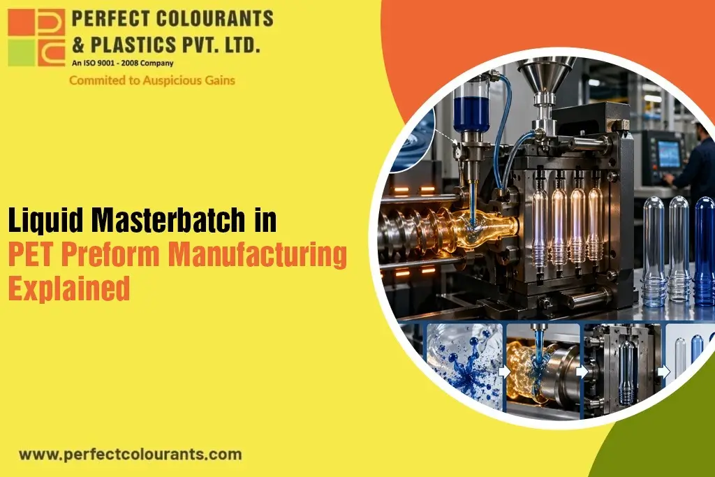 How Liquid Masterbatch Improves PET Preform Manufacturing | Perfect ...
