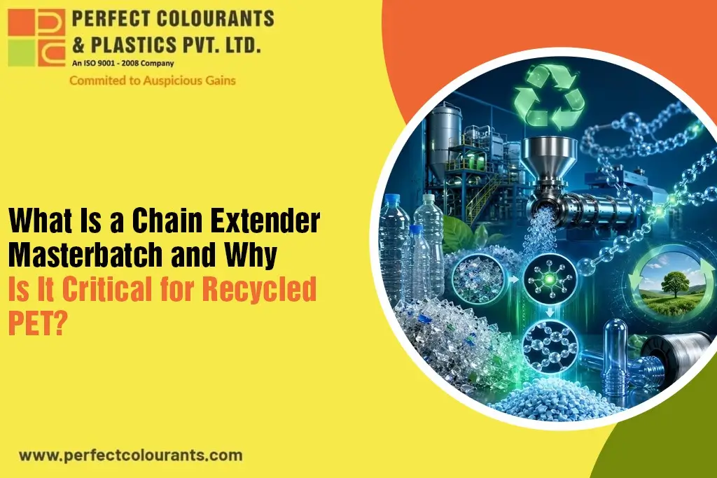What Is a Chain Extender Masterbatch and Why Is It Critical for Recycled PET? 