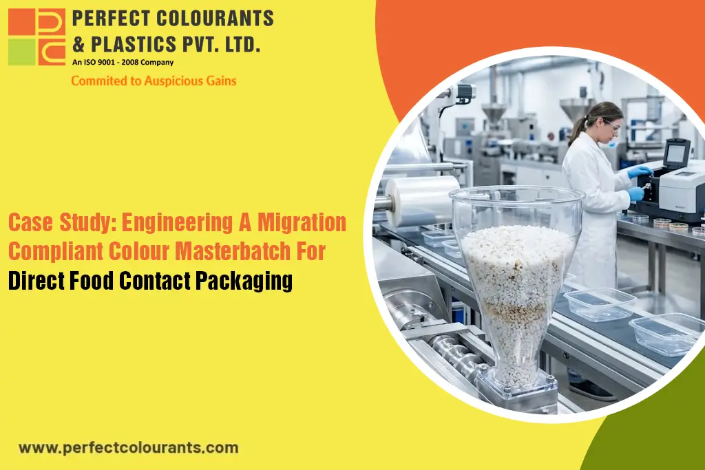 Engineering a Migration-compliant Colour Masterbatch for Direct Food Contact Packaging