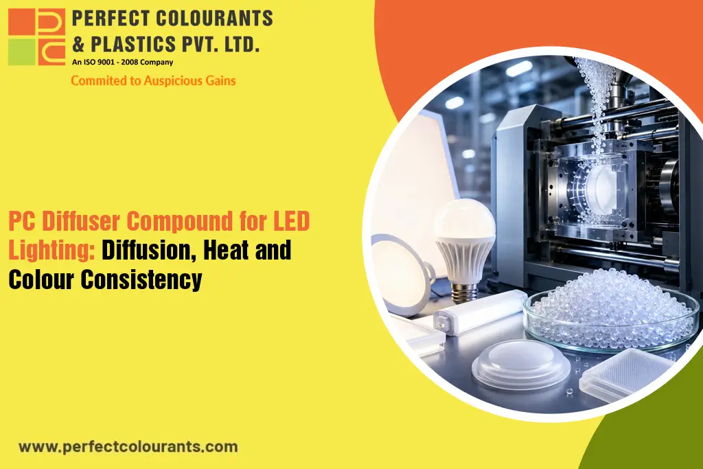 PC Diffuser Compound for LED Lighting: Diffusion, Heat and Colour Consistency