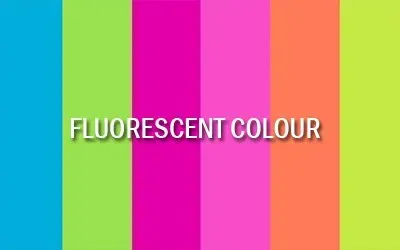 fluorescent colour