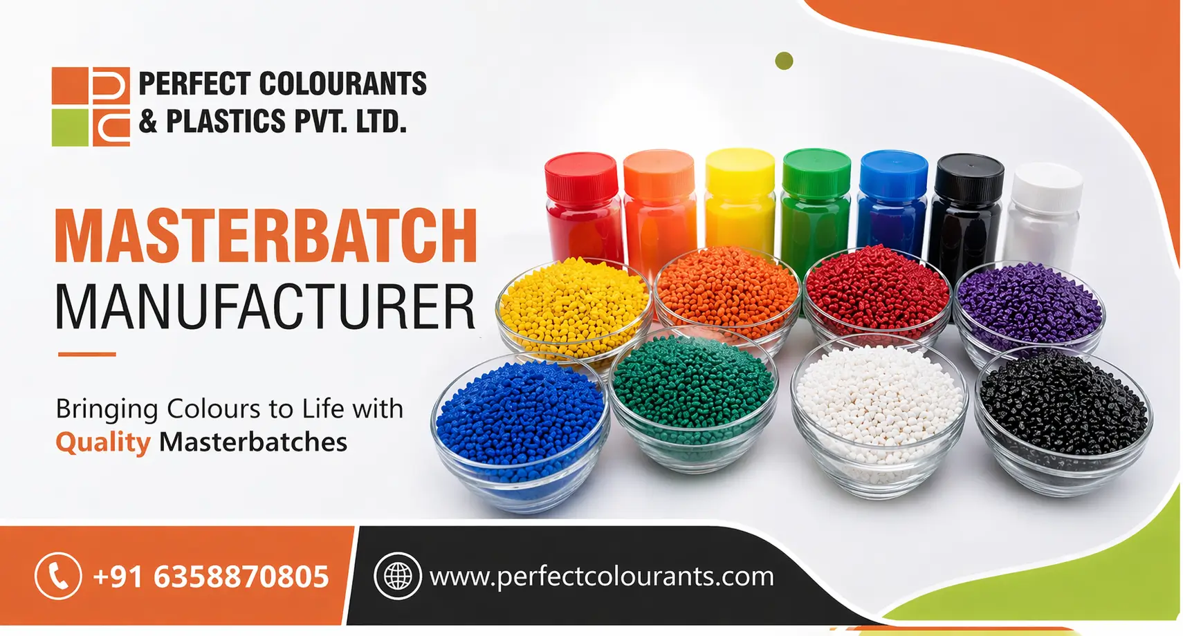 Masterbatch Manufacturer in Philippines | White, Black, Color Masterbatch Supplier