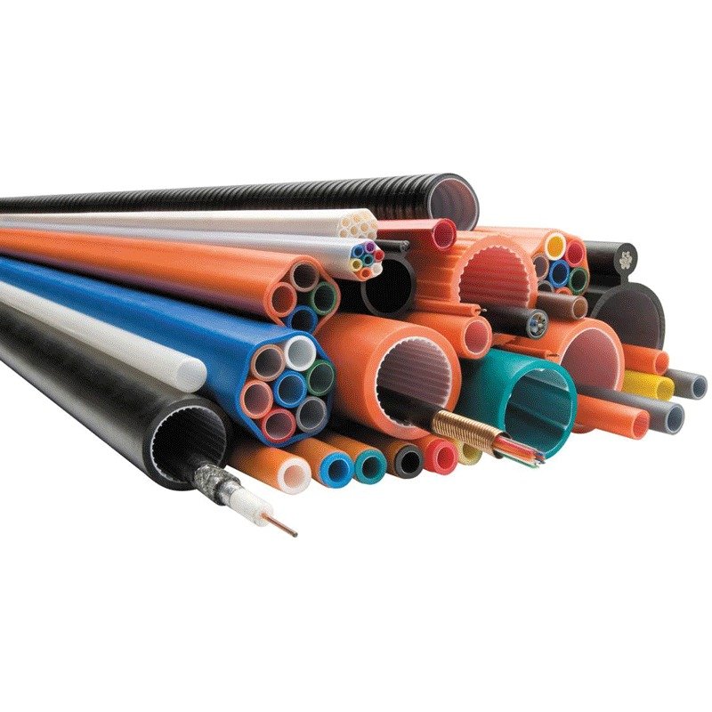 Telecommunication wire pipes